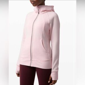 Lululemon Scuba Hoodie *Light Cotton Fleece in Pink glow size 6